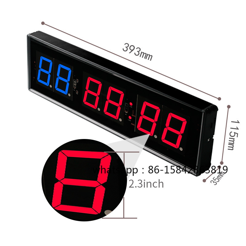 Digital Timer Countdown - 2.3-Inch Digital Large Screen Shows Positive