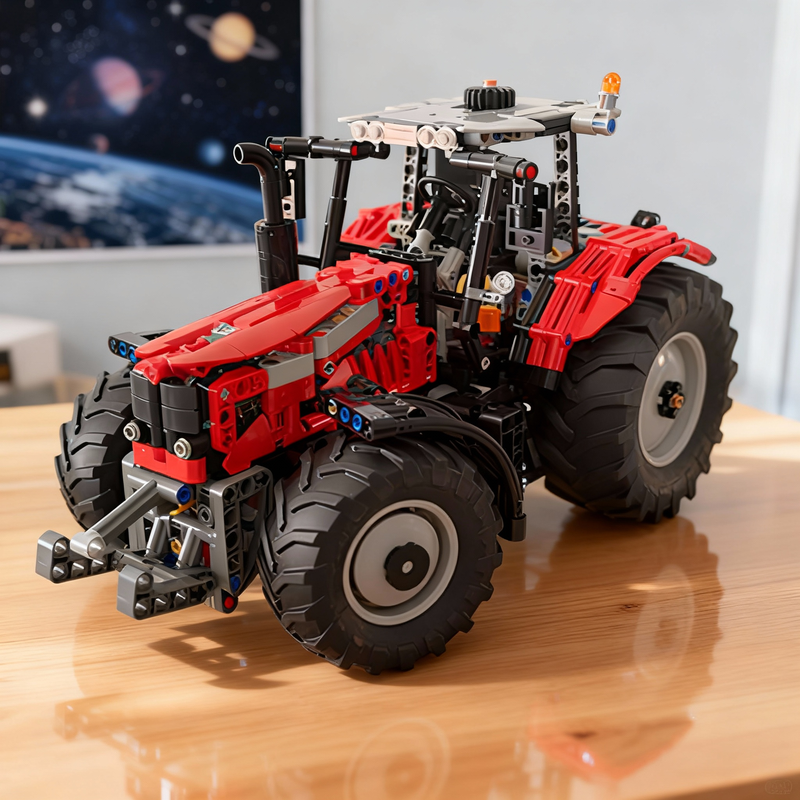 Office Technician - 1137pcs MOC Massey Ferguson Tractor Technical