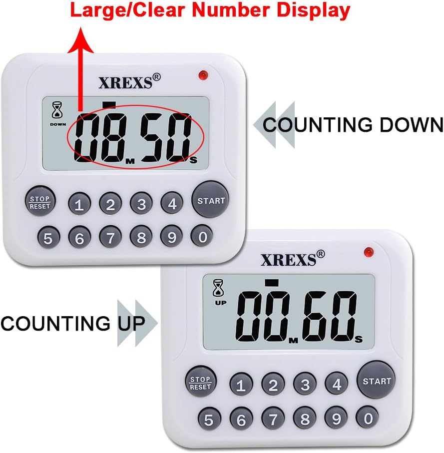 Magnetic Digital Kitchen Timer - Digital Timer Countdown review and price