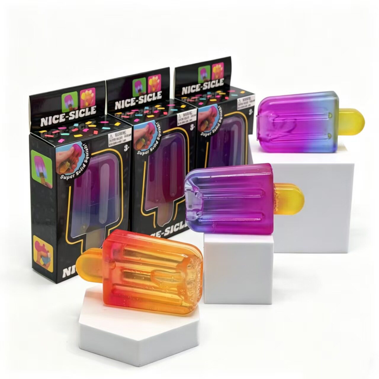 Gradient Ice Cream Squeeze Toy - Home Office Tech Gadgets review and price