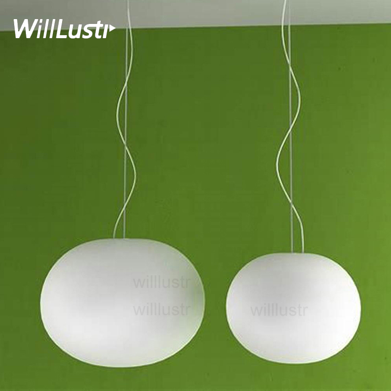 Modern Oval Milk White Glass P - Office Technician review and price