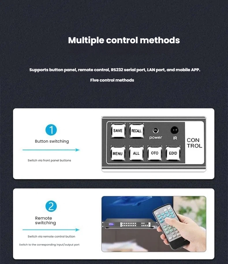 Professional 4x4 4K for HDMI M - Hdmi Matrix Switch review and price