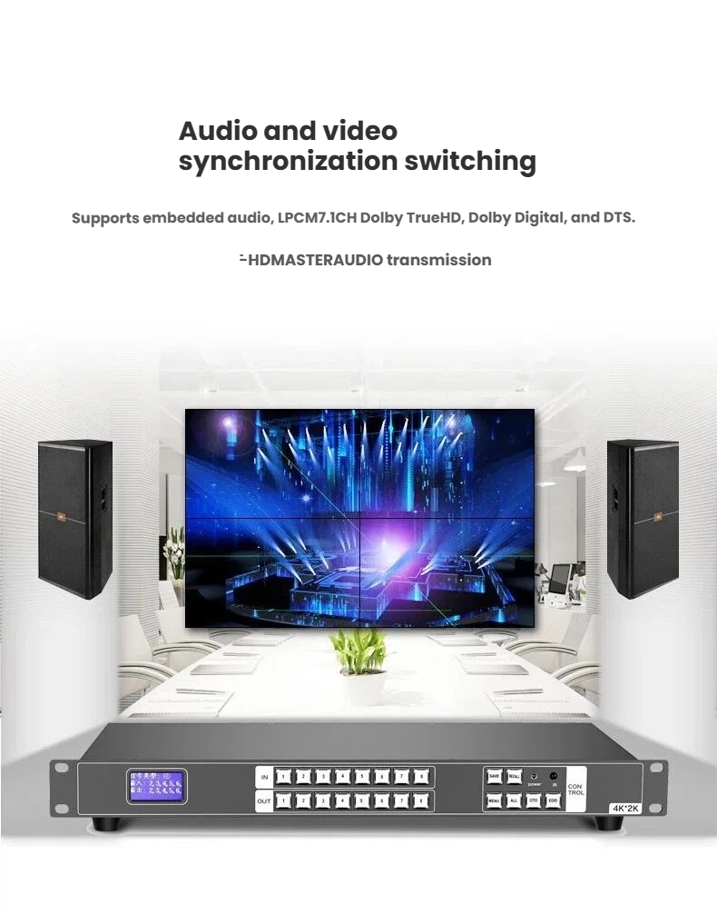 Professional 4x4 4K for HDMI M - Hdmi Matrix Switch review and price