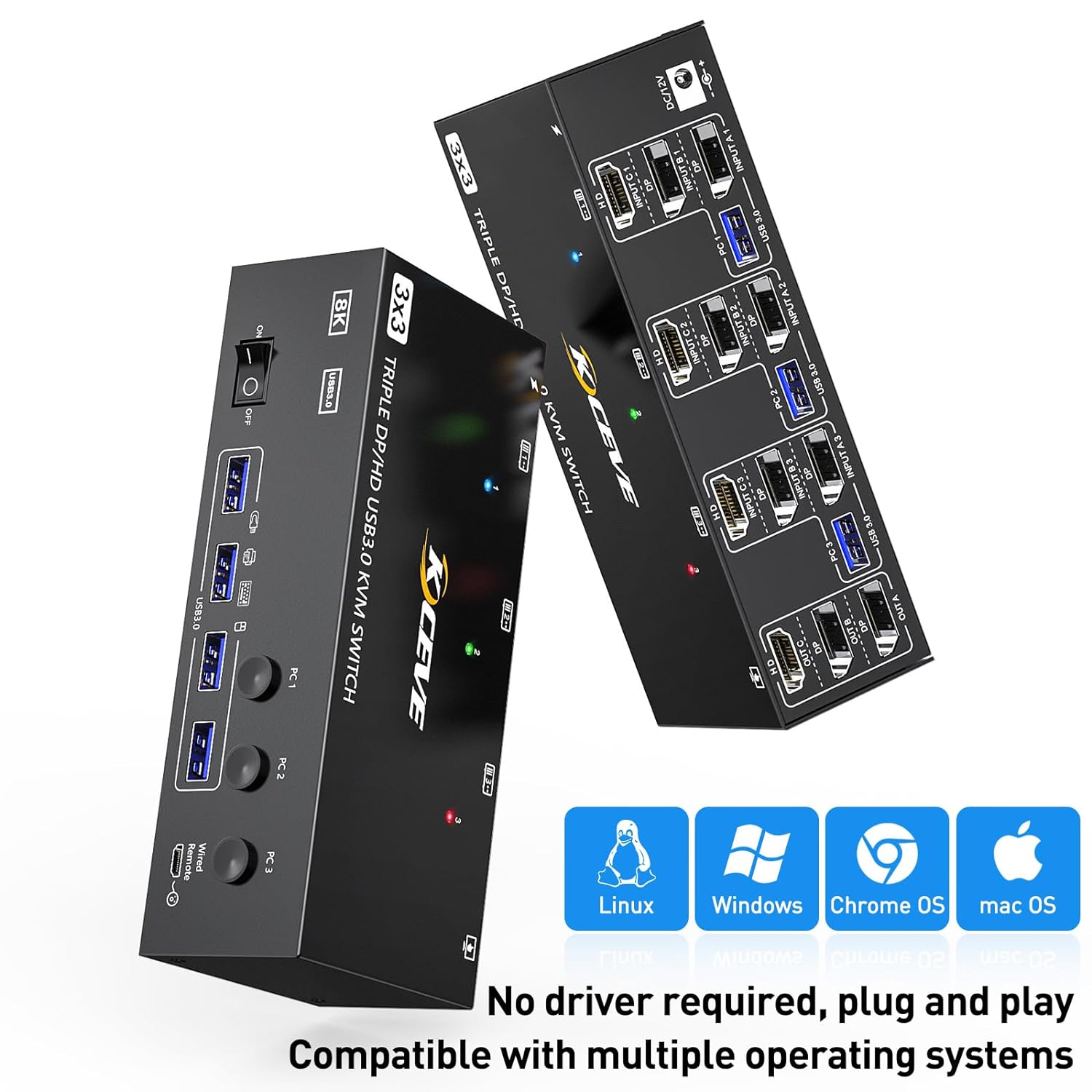 KCEVE HDMI USB 3.0 KVM Switch  - Hdmi Matrix Switch review and price