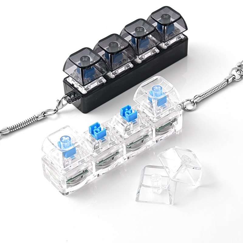 4Keys Mechanical Keyboard Keyc - Home Office Tech Gadgets review and price