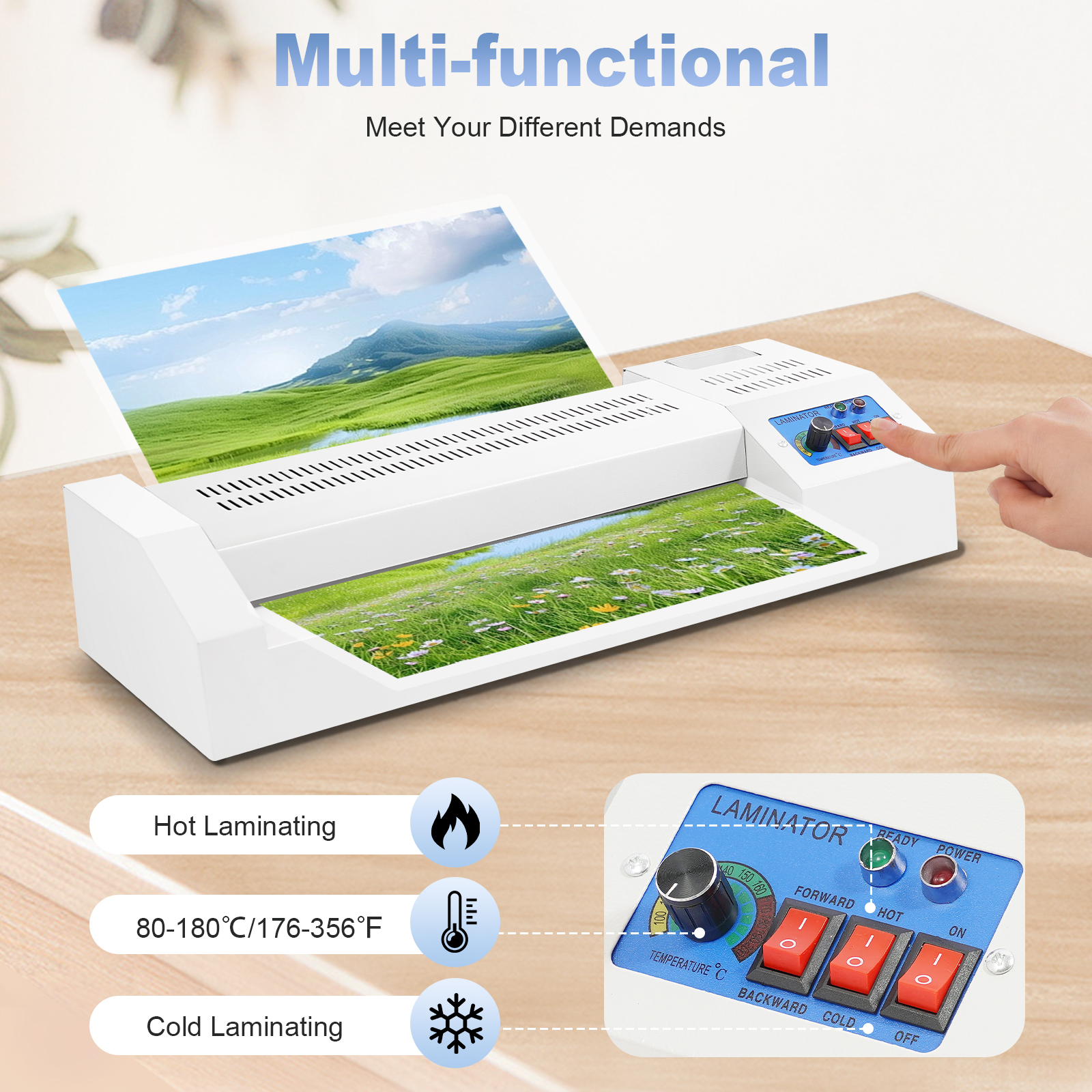 600W Laminating Machine A4 A3  - Laminator A3 Hot review and price