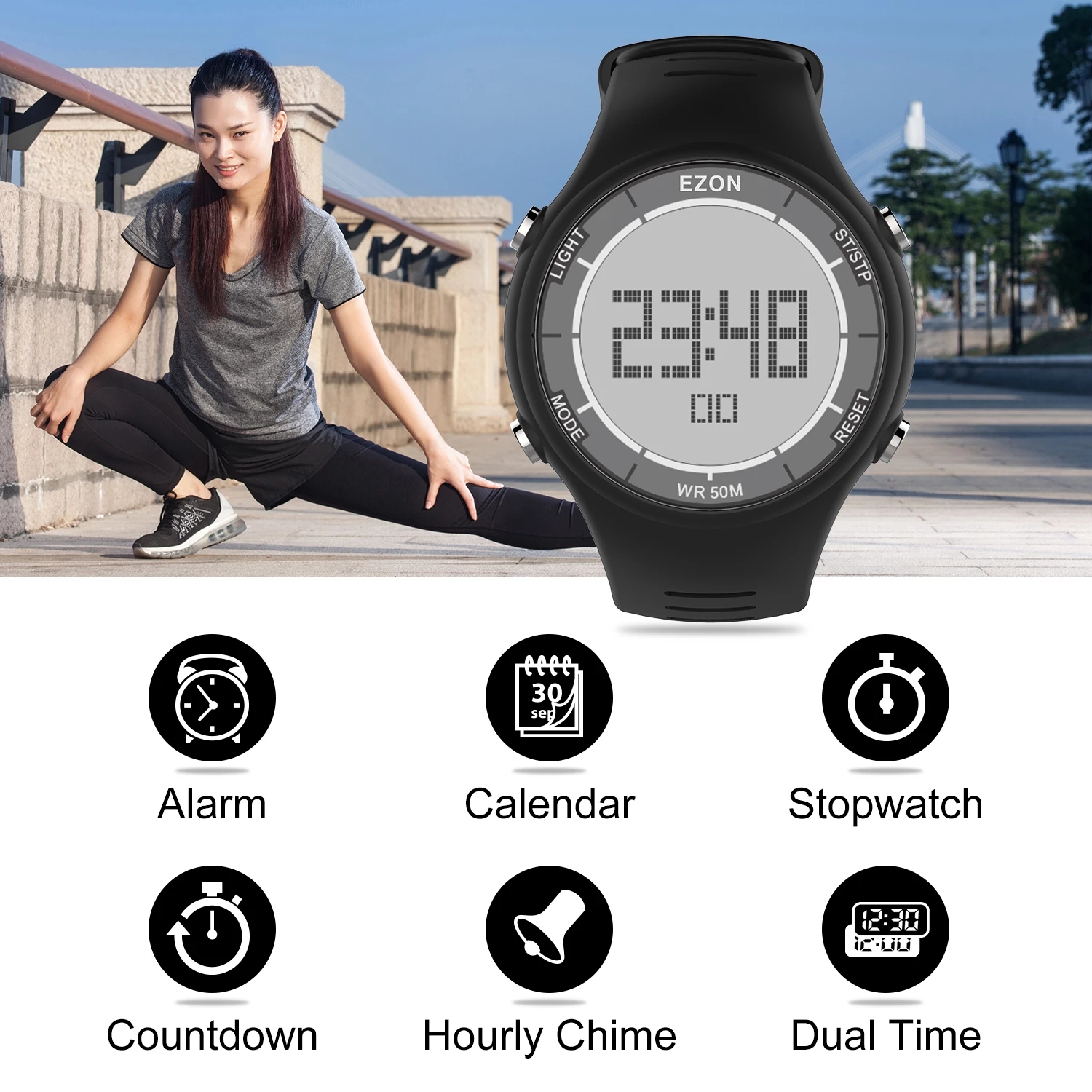 EZON New Fashion Woman Digital - Digital Timer Countdown review and price