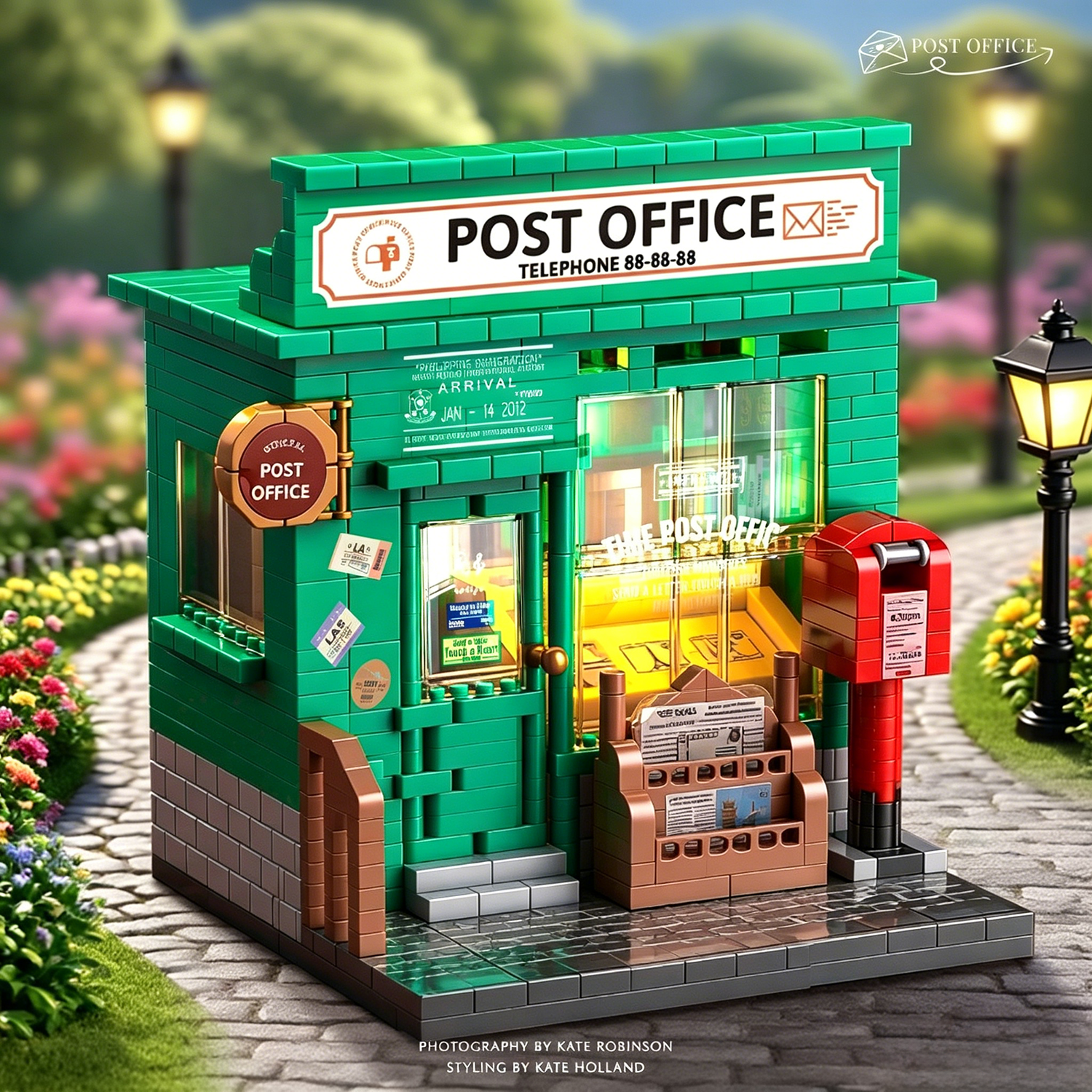 Mini Micro Brick Vintage Post  - Office Technician review and price
