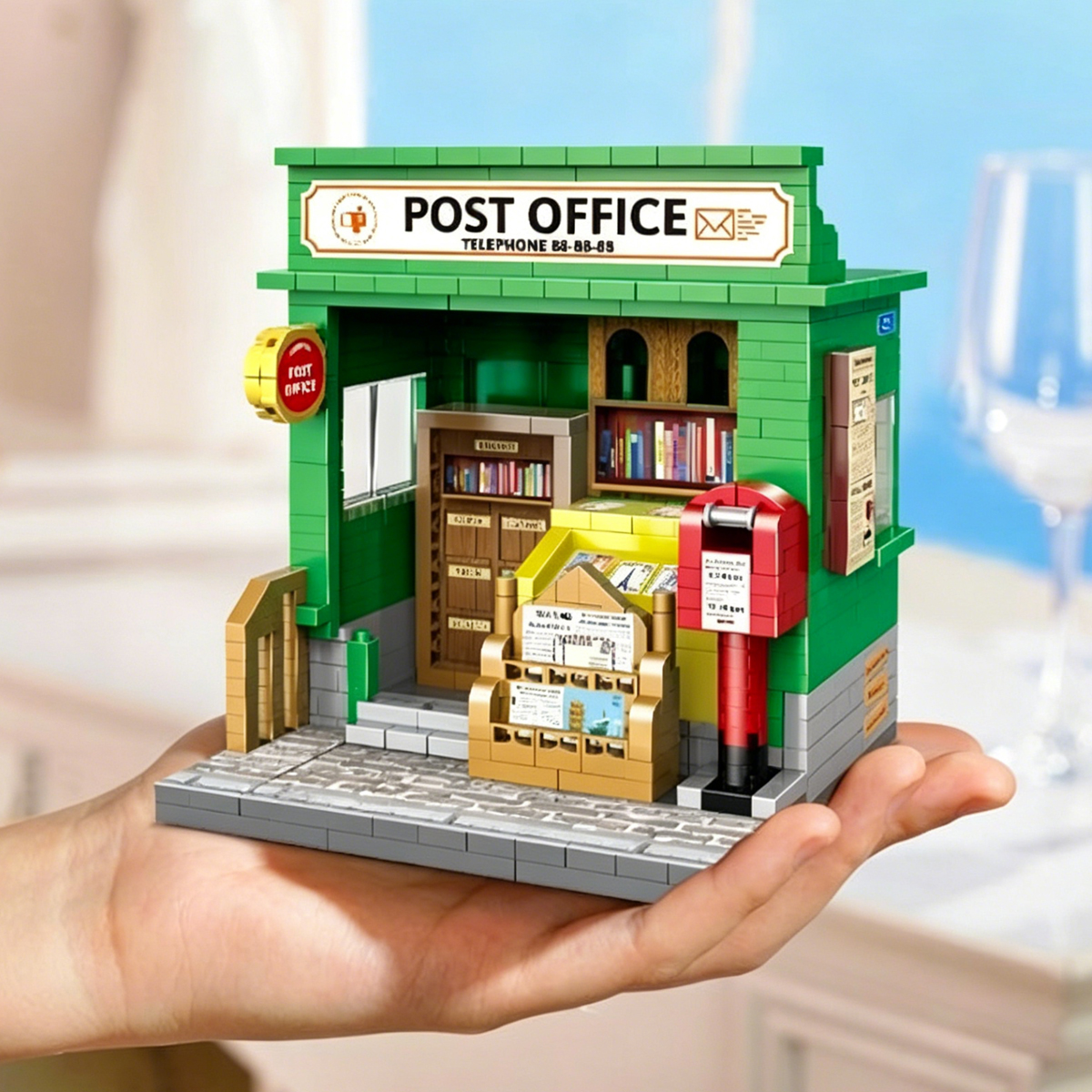 Mini Micro Brick Vintage Post  - Office Technician review and price