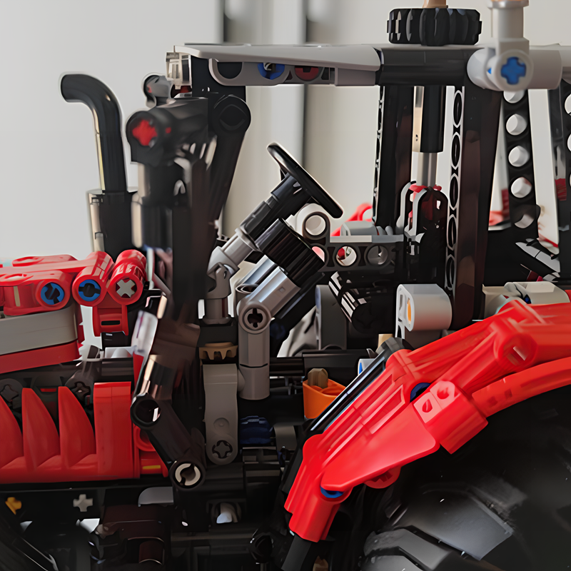 1137pcs MOC Massey Ferguson Tr - Office Technician review and price
