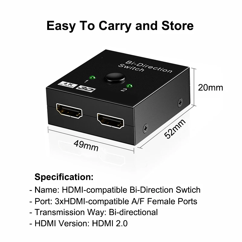 Bi Direction Switch HDTV 2.0 4 - Hdmi Matrix Switch review and price