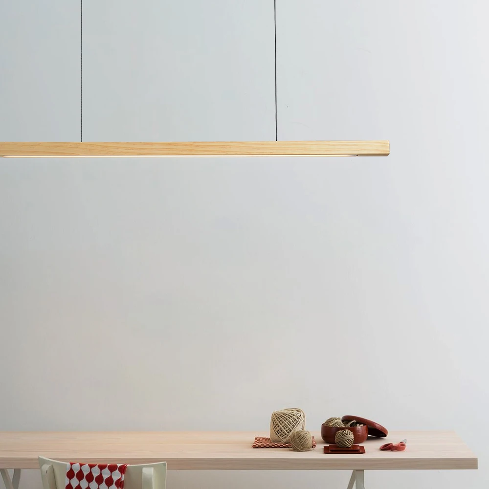 Modern Simple Wooden Pendant L - Office Technician review and price