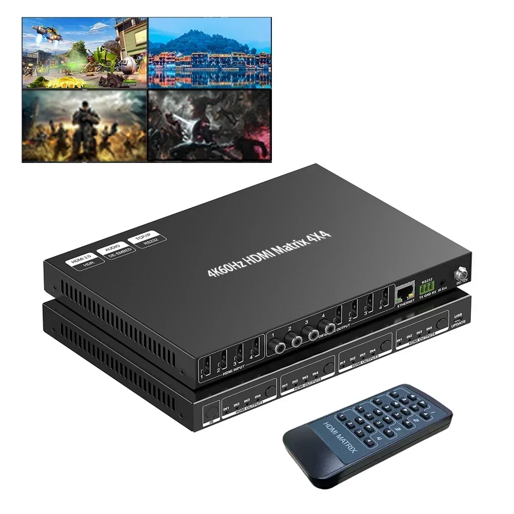 New Factory 8k 4k60hz 8 in 8 O - Hdmi Matrix Switch review and price