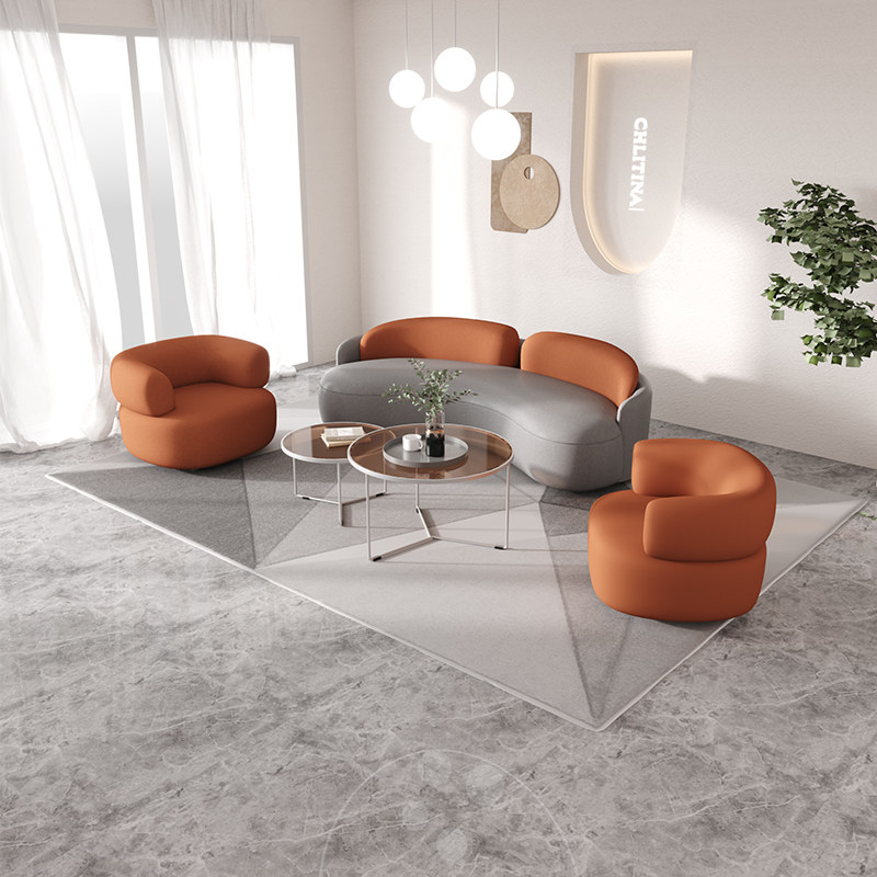 Italian Tech Fabric Sofa Nordi - Tech Office Reception review and price