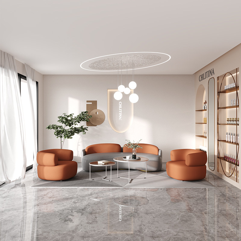Italian Tech Fabric Sofa Nordi - Tech Office Reception review and price