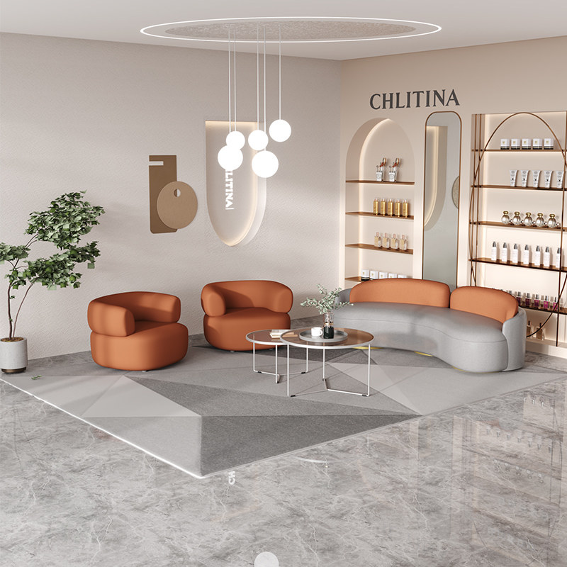 Italian Tech Fabric Sofa Nordi - Tech Office Reception review and price