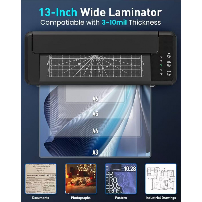sl6316Fully Automatica3Multifu - Laminator A3 Hot review and price