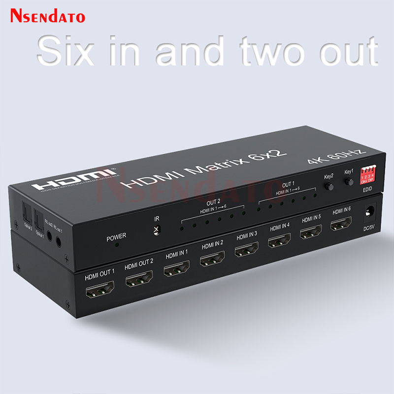 HDMI Matrix Switch 6x2 4k 60Hz - Hdmi Matrix Switch review and price