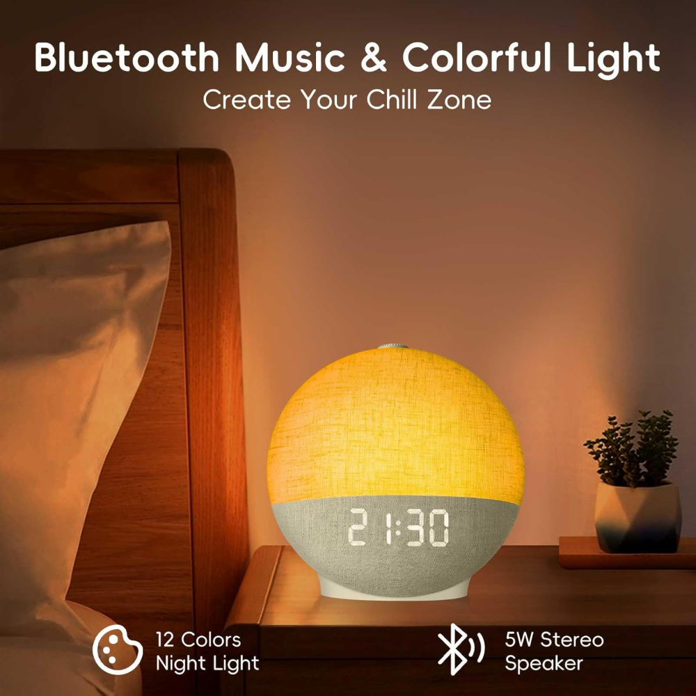 Wake Up Light Sunrise Alarm Cl - Digital Timer Countdown review and price