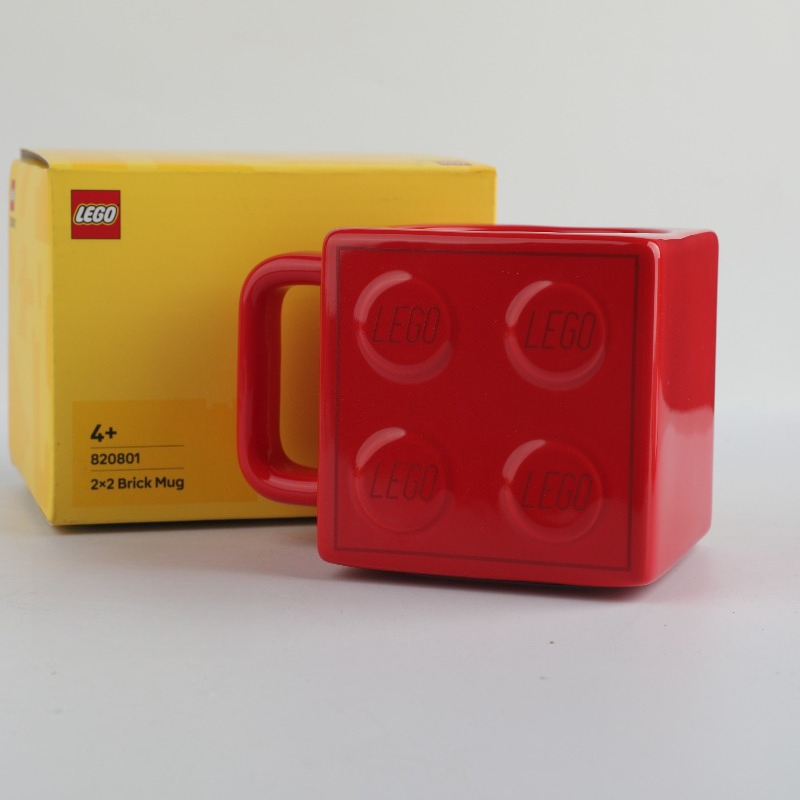 320ml Ceramic Mug 2x2 Red LEGO - Office Technician review and price