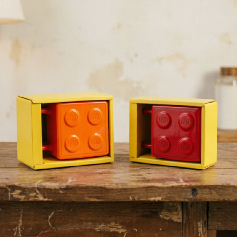 320ml Ceramic Mug 2x2 Red LEGO - Office Technician review and price